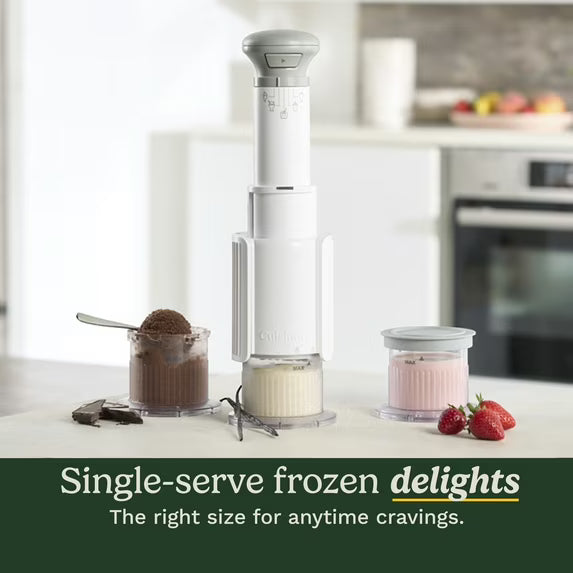 Cuisinart FastFreeze 5-in-1 Frozen Dessert Maker ICE-FD10 — Ice Cream Ready in 3 Min, 3 Cups