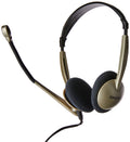 Koss CS100 On-Ear Communication Headset — Noise-Canceling Mic, Silver, Lifetime Warranty