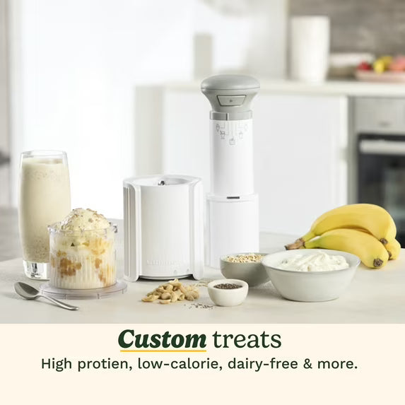 Cuisinart FastFreeze 5-in-1 Frozen Dessert Maker ICE-FD10 — Ice Cream Ready in 3 Min, 3 Cups