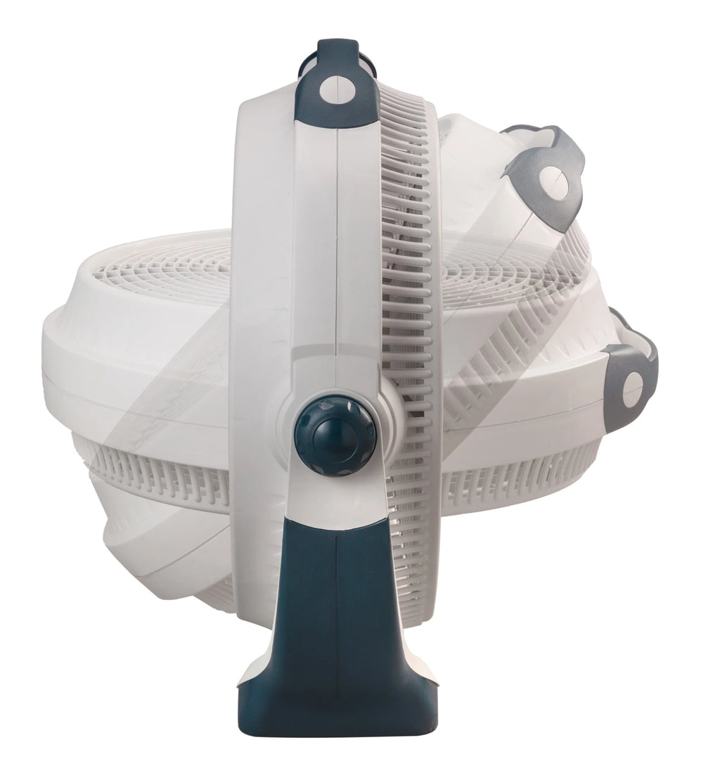 Lasko Wind Machine 3300 — 20" Pivoting Air Circulator Floor Fan, 3 Speeds, 4750 CFM, Gray